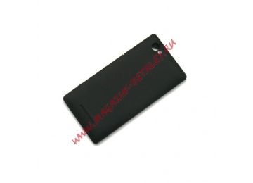 Задняя крышка аккумялятора для Sony Xperia M C1904, Xperia M Dual C2005 черная