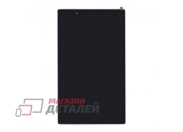 Дисплей (экран) в сборе с тачскрином для Lenovo Tab 4 TB-8504 v.2 черный