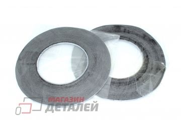 Скотч 3M двухсторонний для монтажа тачскринов, черный, ширина 2мм, длина 55м (комплект – 2 шт)