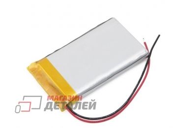 Аккумулятор универсальный 4x27x70 мм 3.8V 1100mAh Li-Pol (2 Pin)