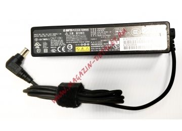 Блок питания (сетевой адаптер) для ноутбуков Fujitsu-Siemens 16V 3.75A 60W 6.5x4.4 мм с иглой черный, без сетевого кабеля Premium