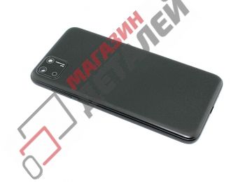 Задняя крышка аккумулятора для Huawei Y5P 2020 черная