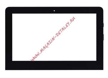 Сенсорное стекло (тачскрин) для HP x360 Convertible PC 11-ab000ur черный шлейф