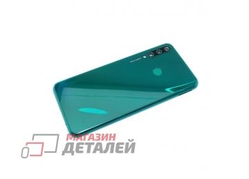 Задняя крышка аккумулятора для Huawei Nova Y6P зеленая Premium