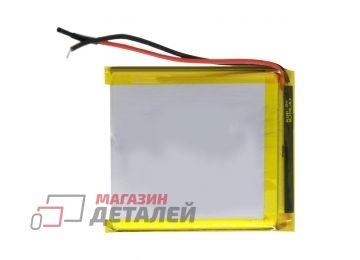 Аккумулятор универсальный 6x50x56 мм 3.8V 2600mAh Li-ion (2 pin)