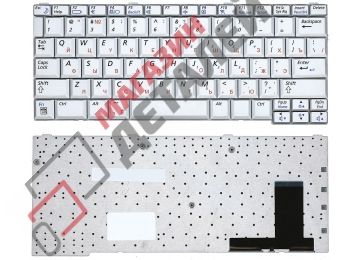 Клавиатура для ноутбука Samsung Q45 Q35 P200 серебристая