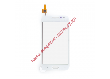 Сенсорное стекло (тачскрин) для Samsung G361h Core Prime VE белый