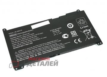 Аккумулятор OEM (совместимый с RR03XL) для ноутбука HP Probook 430 G4 11.4V 3500mAh черный