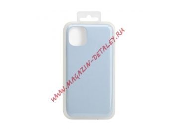 Силиконовый чехол для iPhone 11 Pro Max "Silicon Case" (светло голубой)