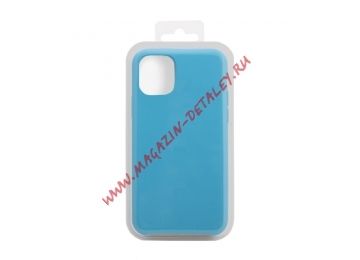 Силиконовый чехол для iPhone 11 Pro "Silicon Case" (небесно-голубой) 16