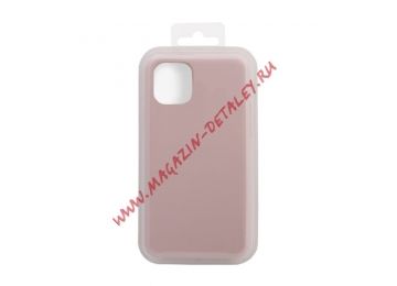 Силиконовый чехол для iPhone 11 Pro "Silicon Case" (пыльно-розовый) 19