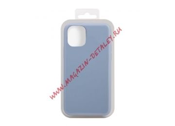 Силиконовый чехол для iPhone 11 Pro "Silicon Case" (светло-серый) 5