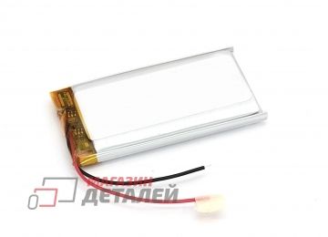 Аккумулятор универсальный 6x30x60 мм 3.8V 1100mAh Li-Pol (2 Pin)