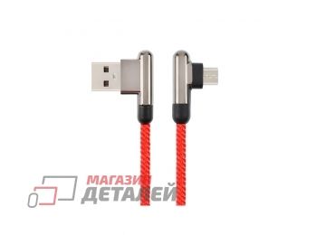 Кабель USB VIXION (K14m) microUSB 1м (красный, графит)