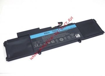 Аккумулятор 4RXFK для ноутбука Dell XPS 14-L421x 14.8V 69Wh (4660mAh) черный Premium