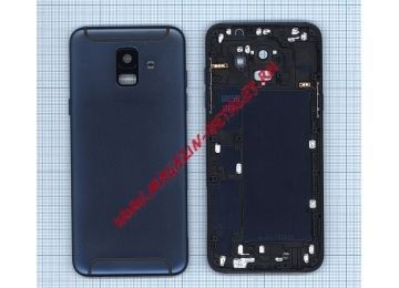 Задняя крышка аккумулятора для Samsung Galaxy A6 2018 A600F синяя