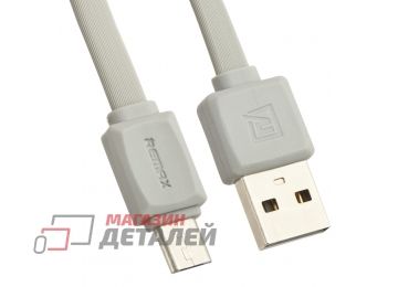 USB кабель REMAX Fast Data Series Cable RC-008m Micro USB серый