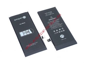 Аккумуляторная батарея (аккумулятор) для Apple iPhone 8 3,82V 2100mAh Amperin