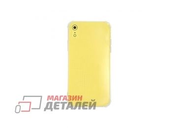 Чехол силиконовый для iPhone XR прозрачный усиленный new