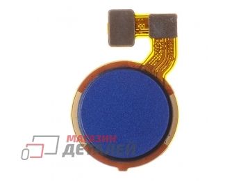 Сканер отпечатка пальца для Tecno Spark 5 Air/Spark 6 Go/Pouvoir 4 (синий)