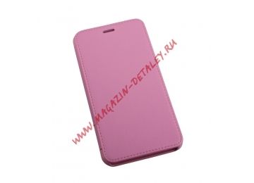 Чехол из эко – кожи Smart Cover BELK для Apple iPhone 6, 6s Plus раскладной, розовый
