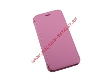Чехол из эко – кожи Smart Cover BELK для Apple iPhone 6, 6s раскладной, розовый