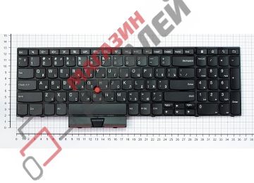 Клавиатура для ноутбука Lenovo ThinkPad Edge E520 E525 черная с трекпойнтом