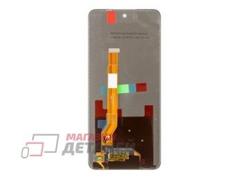 Дисплей (экран) в сборе с тачскрином для Realme C75 черный (Premium LCD)