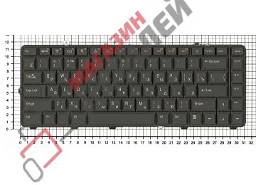 Клавиатура для ноутбука Dell Studio 1535 1536 1537 черная с подсветкой