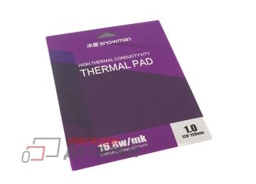 Термопрокладка Snowman Thermal Pad 120x120x1мм 16.8W