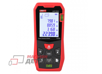 Лазерный дальномер UNI-T LM120A до 120 метров