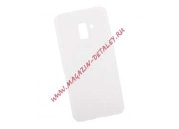 Чехол силиконовый "LP" для Samsung Galaxy A8+ (A730) TPU (прозрачный, европакет)