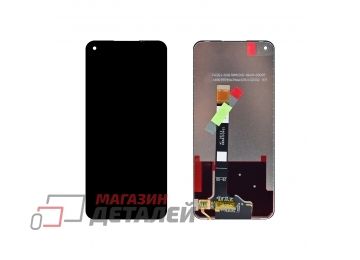 Дисплей (экран) в сборе с тачскрином для Realme 8 5G, V13 5G, Q3i, Oppo A93s 5G, Narzo 30 5G черный (Premium LCD)