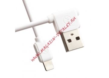USB Дата-кабель WK JUAZI для Apple 8 pin 1 м. Г- USB коннектор белый