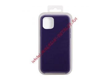 Силиконовый чехол для iPhone 11 Pro "Silicon Case" (фиолетовый) 45