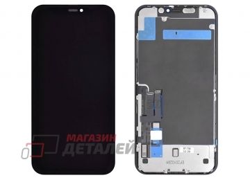 Дисплей (экран) в сборе с тачскрином для iPhone 11 черный (с возможностью переноса IC) In-Сell