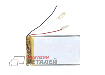 Аккумулятор универсальный 4x40x75 мм 3.8V 1500mAh Li-Pol (3 Pin)