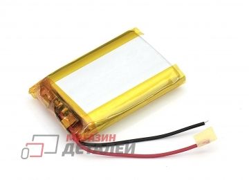 Аккумулятор универсальный 10x34x50 мм 3.8V 1800mAh Li-Pol (2 Pin)