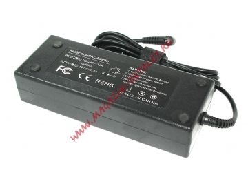 Блок питания (сетевой адаптер) REPLACEMENT для ноутбуков Asus 19V 6.32A 120W 5.5x2.5 мм черный, с сетевым кабелем