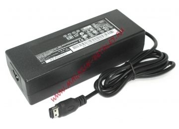 Блок питания (сетевой адаптер) REPLACEMENT для ноутбуков HP 19V 7.1A 135W овальный тип черный, с сетевым кабелем