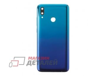 Задняя крышка аккумулятора для Huawei P Smart 2019 (POT-LX1) (синяя)