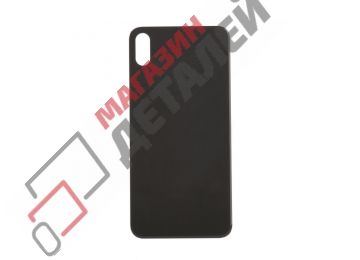 Задняя крышка аккумулятора для iPhone XS Max (черная)