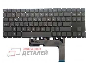 Клавиатура для ноутбука HP Omen 15-en, 15t-en, 15-ek, 15t-ek черная с подсветкой