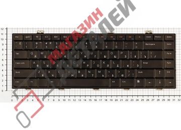 Клавиатура для ноутбука Dell Studio 14 14z 1440 черная без подсветки