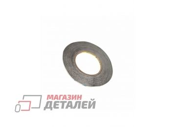 Скотч двусторонний черный 3M 9448A ширина 5мм 50м