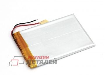 Аккумулятор универсальный 3x45x60 мм 3.8V 700mAh Li-Pol (2 Pin)