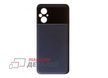 Задняя крышка аккумулятора для Xiaomi Poco M5 (22071219CG) (черная)