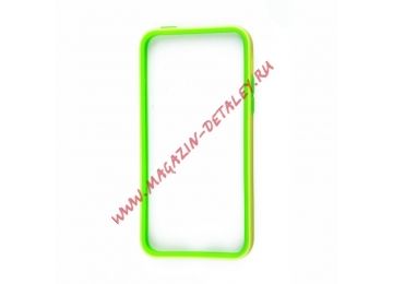 Чехол (бампер) G-Case для Apple iPhone 5C желтый, зеленый
