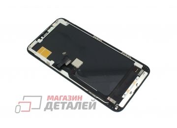 Дисплей (экран) в сборе с тачскрином для iPhone 11 Pro Max черный  (FOG)