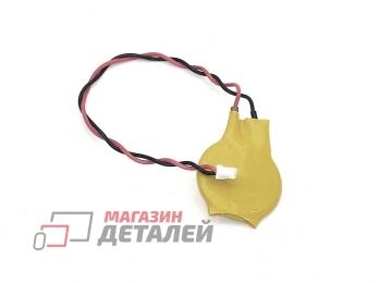 Батарейка биос (CMOS) CR2016 3V 75mAh с коннектором